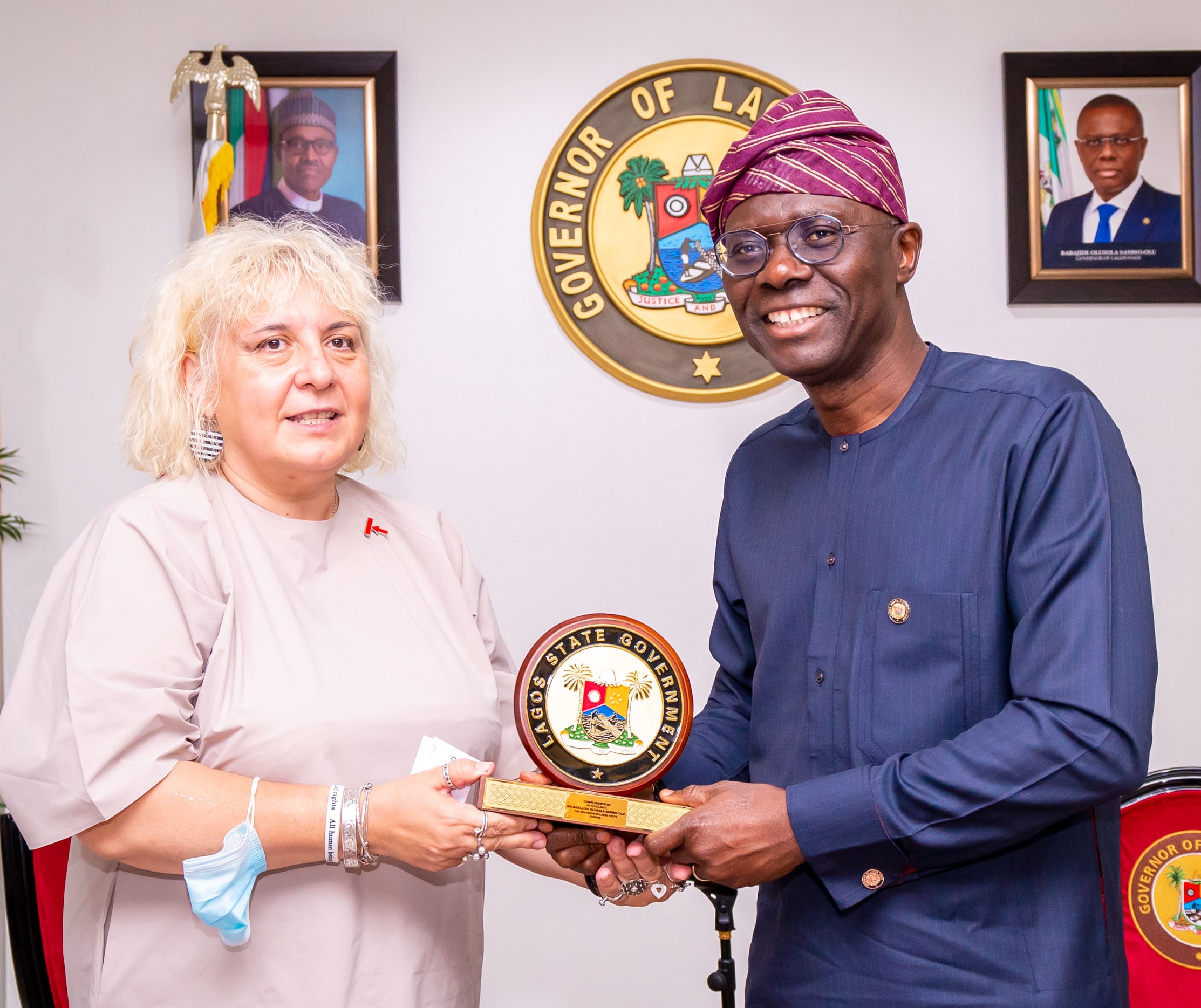 GOV. SANWO-OLU ATTENDS DINNER, MEETS HIGH-LEVEL MISSION “STOP TB PARTNERSHIP” GENEVA TEAM